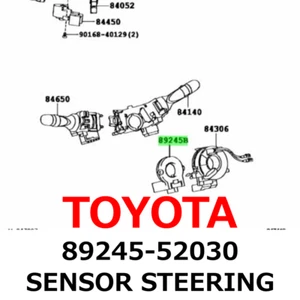 【NEW】Toyota Genuine Lexus Land Cruiser RAV4 SENSOR STEERING 89245-52030 - Picture 1 of 1