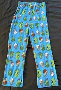 Mojang Mine Craft Kids Pajama Pants Sz 10 Unisex - Picture 1 of 2