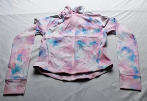 Zella Girls Elevate Tech Jacket EJ3 Pink Galactic Clouds Print Size XS (5/6) NWT - Picture 1 of 4