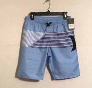 Hurley Swim Trunks Shorts Swimsuit Psychic Blue Boys Size Large 983937-C60 NWT - Picture 1 of 5