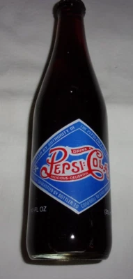 Pepsi Cola Limited Edition Bottle - Replica of early 1900's FULL 12 oz. - Image 1 of 4