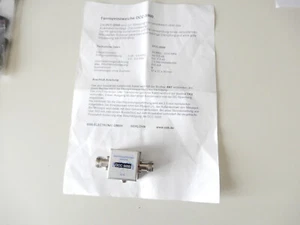 DCC-5000 BIAS TEE BY SSB ELECTRONIC Z N ZŁĄCZAMI ŻEŃSKIMI (WTRYSKIWACZ DC) - Zdjęcie 1 z 10