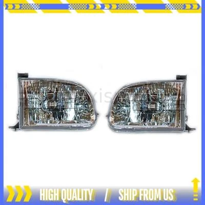 Conjunto de faros TYC izquierda derecha 2 piezas para Toyota Tundra 2000 2001 2002-2004 Foto 1 de 4