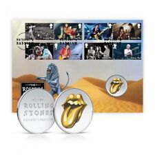 Official The Rolling Stones Bridges to Babylon Tour Medal Cover from Royal Mail