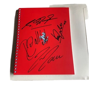 Ferrari-spiral note pad multiple signatures - Picture 1 of 4