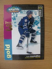 1995-96 Collector's Choice Crash the Game GOLD #C30 Mats Sundin 01/03/96