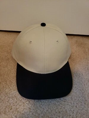  New Pacific Head Wear Beige and Blue Baseball Cap/Hat Style 101C      - Image 1 of 4