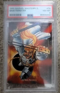 1992 Marvel Masterpieces #74 Shatterstar PSA 8 - Picture 1 of 2