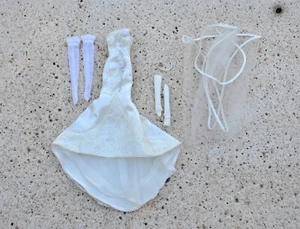Azone Set Wedding dress off-white doll Pullip - Imagen 1 de 1