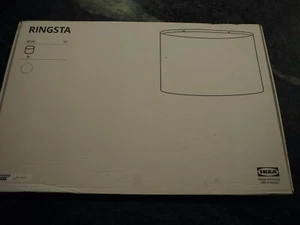 NEW IKEA RINGSTA Lamp shade, Pendant Lamp Shade White 17×12" 70435061 - Picture 1 of 2