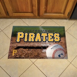 MLB - Scraper Mat Baseball Team Logo 19" x 30" - Ball - Picture 1 of 65