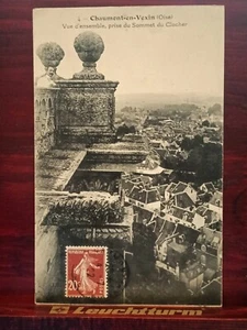 CPA 60 - Chaumont-en-Vexin - Vue d'ensemble, prise du Sommet du Clocher - Imagen 1 de 2