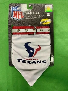 NFL Houston Texans Pet Collar Bandana Size Large NWT - Picture 1 of 4