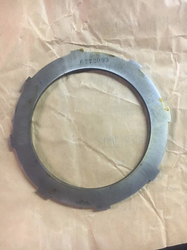6772093  ALLISON TRANSMISSION PLATE USED IN MODEL CLT3461 (TEREX TS14) & OTHERS - Image 1 of 1