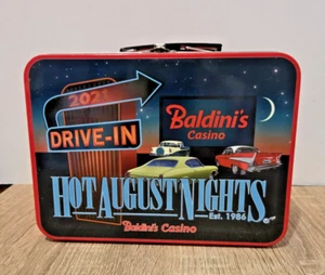 Fiambrera metálica Baldini's Casino Hot August Nights 2021 NOS - Imagen 1 de 3