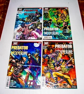 Marvel Comics Predator vs Wolverine Full Set 1-4 (2023) - Picture 1 of 3