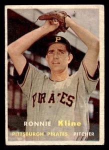 1957 Topps #256 Ronnie Kline - EX-EXMT *TedsCardShack* - Picture 1 of 2