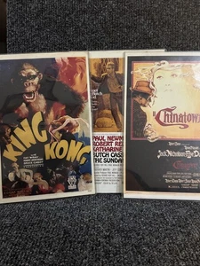 BUTCH CASSIDY & THE SUNDANCE, King Kong, Chinatown MOVIE POSTER Reprints 17x11 - Picture 1 of 5