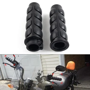 Motorcycle Handle Bar Hand Grips For Harley cruiser For Yamaha Suzuki Kawasaki - Picture 1 of 10