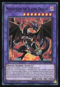 Masquerade the Blazing Dragon - RA02-EN022 - Super Rare - 1st Edition Yugioh - Picture 1 of 1