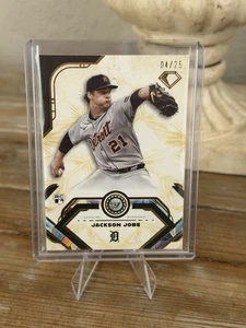 JACKSON JOBE 2025 TOPPS DIAMOND ICONS GENUINE DIAMOND ROOKIE RC /25 Detroit - Picture 1 of 2