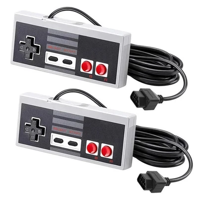 2x NES Gamepad con cable para consola Nintendo Classic Edition mando a distancia Foto 1 de 4