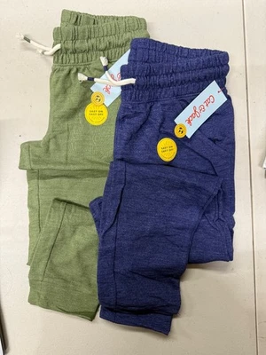 Pack de 2 Pantalones de Sudadera Cat And Jack Jogger Ejército y Azul Marino -NUEVOS CON ETIQUETAS-ELIGE TU TALLA Foto 1 de 3