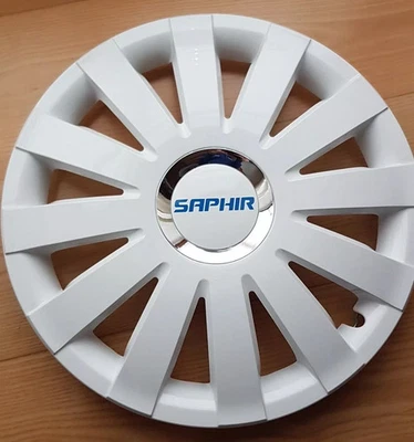 2x Radabdeckungen Radzierblenden, Radkappen f. Wohnwagen Fendt "SAPHIR" - Bild 1 von 2