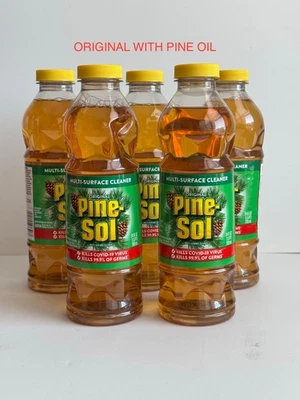 Limpiador multisuperficie fórmula original con aceite de pino Pine Sol 24 fl oz nuevo (1) Foto 1 de 3