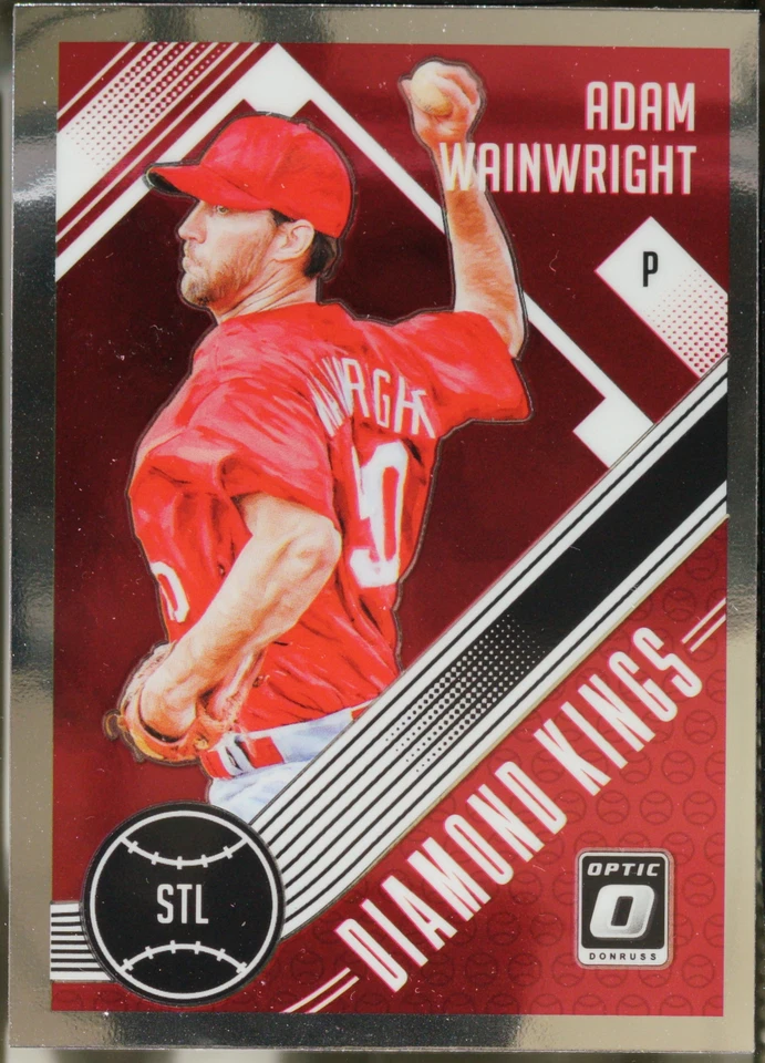 2018 Donruss Optic Baseball Adam Wainwright #30 NM - Image 1 of 1