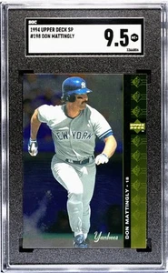 1994 Upper Deck SP #198 Don Mattingly SGC 9.5 Mint New York Yankees - Picture 1 of 2