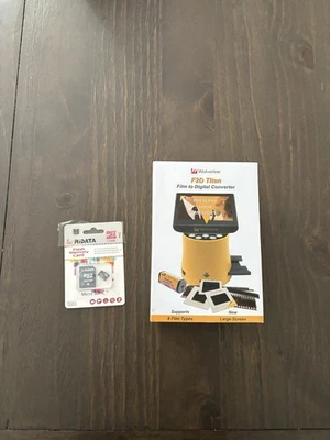 Convertidor de película a digital de alta resolución Wolverine F2D Titan 8 en 1 pantalla de 4,3" Foto 1 de 3