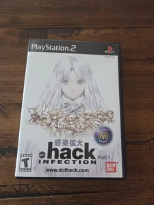Dot Hack Infection Parte 1 PS2 PlayStation 2 Completo CIB con Tarjeta Reg DVD - Imagen 1 de 4