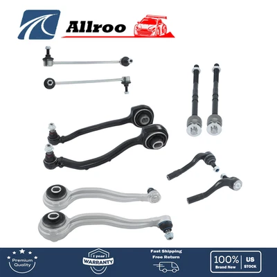 For Mercedes-Benz C230 C320 2001-2007 10Pcs Suspension Kit Control Arm Tie Rods - Image 1 of 4