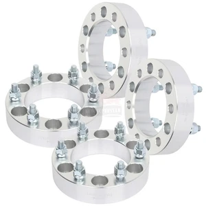 4 X 1.5" 6x5.5 12x1.5 Studs Wheel Spacers For Toyota Tacoma For Lexus GX460 - Picture 1 of 10
