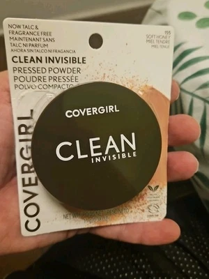 CoverGirl Pressed Face Powder 155 Soft Honey Clean Invisible Buildable - Image 1 of 4