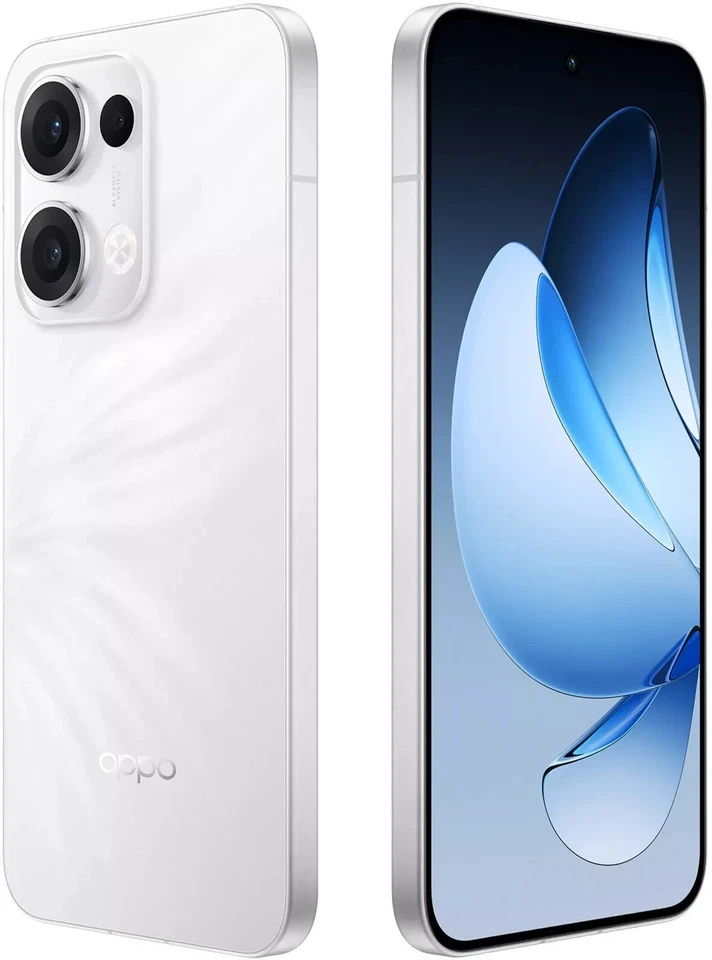 OPPO Reno 13 5G White 128GB 8GB RAM) Dimensity 8350 50MP Global Version. - image 1 of 4