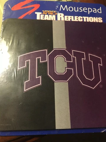 TCU Horned Frogs Logo MousePad Big 12 Ncaa Mouse Pad Cover