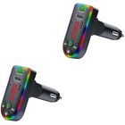 2 Pack Kabellos Auto Mp3-player Car FM Transmitter Ladeger&#228;t