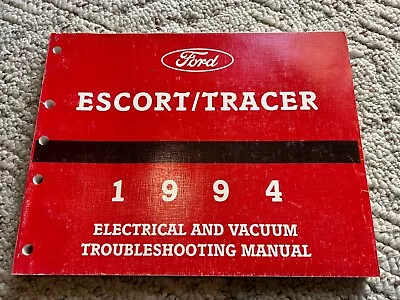Ford Escort Mercury Tracer 1994 aspiradora eléctrica solución de problemas cableado manual Foto 1 de 3