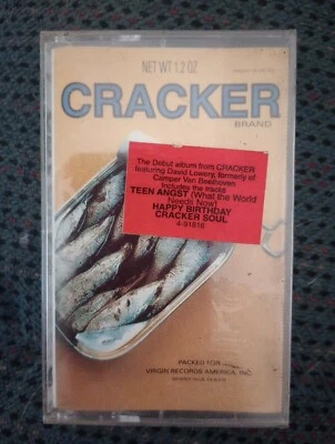 CRACKER - S/T 1992 1ST US issue cassette SEALED Hype Sticker  - Image 1 of 3
