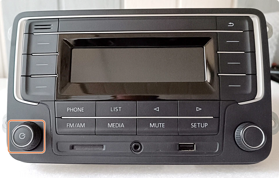 Reparatur VW Radio MIB GLOBAL ENTRY 7F0035153/ Regler/Encoder Ersetzung - Bild 1 von 1