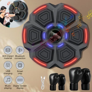 Máquina de Boxeo de Música Pared 2025 Inteligente Bluetooth Boxeo Máquina Deportiva con 2 Guantes - Imagen 1 de 17
