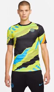 NEW Nike Dri-FIT Inter Milan Pre-Match Soccer Jersey Shirt Size Large DB7625 015