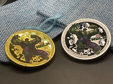 2 x age of ultron the hulk challenge coin gift bar collectable home decor