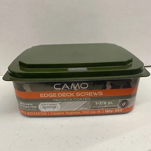 Camo Edge Terrassenschraube Protech beschichtet 350 Stück 1 7/8 Zoll Verbund Terrassenschrauben NEU - Bild 1 von 5