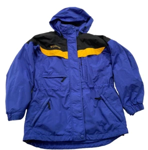 Chaqueta de esquí de invierno Columbia para mujer con aislamiento de intercambio talla M azul negro capucha - Imagen 1 de 14