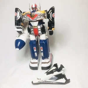 Power Rangers RARO nello spazio Deluxe Mega Voyager Megazord completo ECCELLENTE - Foto 1 di 23
