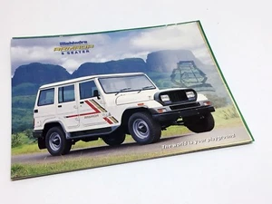 1996 Mahindra Armada 5 Seater Information Sheet Brochure - Picture 1 of 1