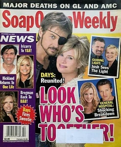 'DAYS OF OUR LIVES' REUNITED! December 12, 2006 SOAP OPERA WEEKLY Magazine - Picture 1 of 1